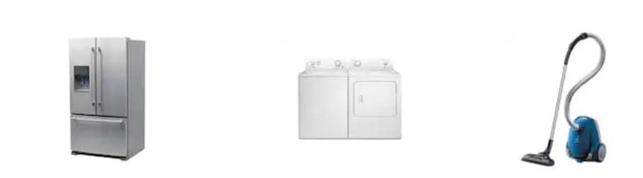 exemples electromenager encombrants