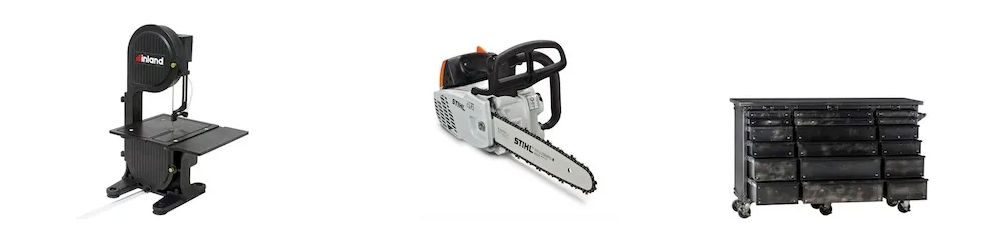 exemples materiel bricolage et outillage jardin encombrants