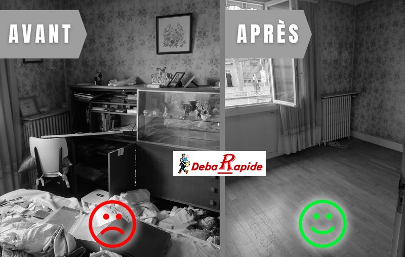 resultat apres debarras d'une maison dans le 91 Essonne