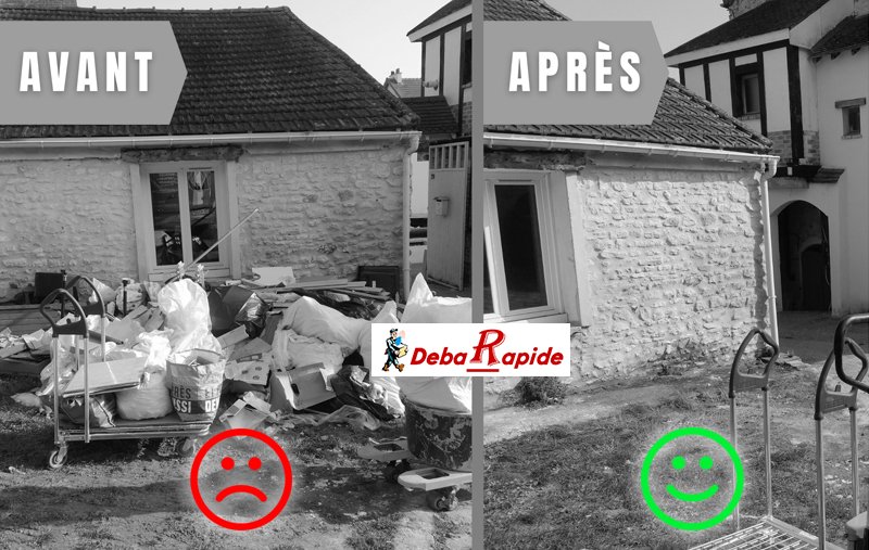 debarras maison avant apres